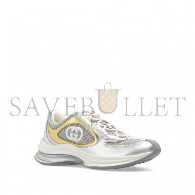 GUCCI PANELLED LACE-UP SNEAKERS 746939